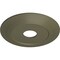 Ekena Millwork Adonis Ceiling Medallion (Fits Canopies up to 10 1/4"), 16 1/8"OD x 3 5/8"ID x 1"P, Spartan Stone CM16ADSSF - alternate 3